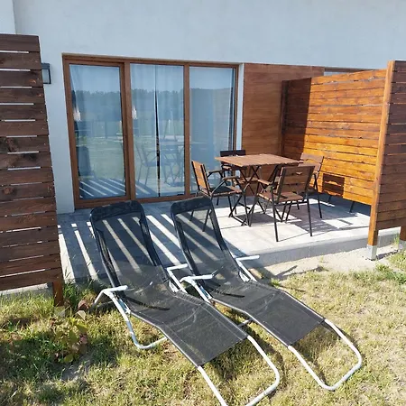 Lazurowe Domki Jastrzębia Góra Esterno foto